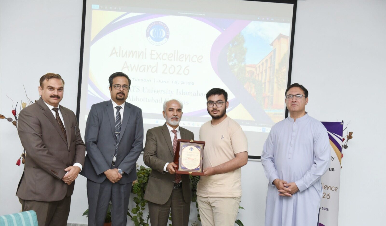 COMSATS Abbottabad Honors Distinguished Graduates at Alumni Excellence Awards 2026