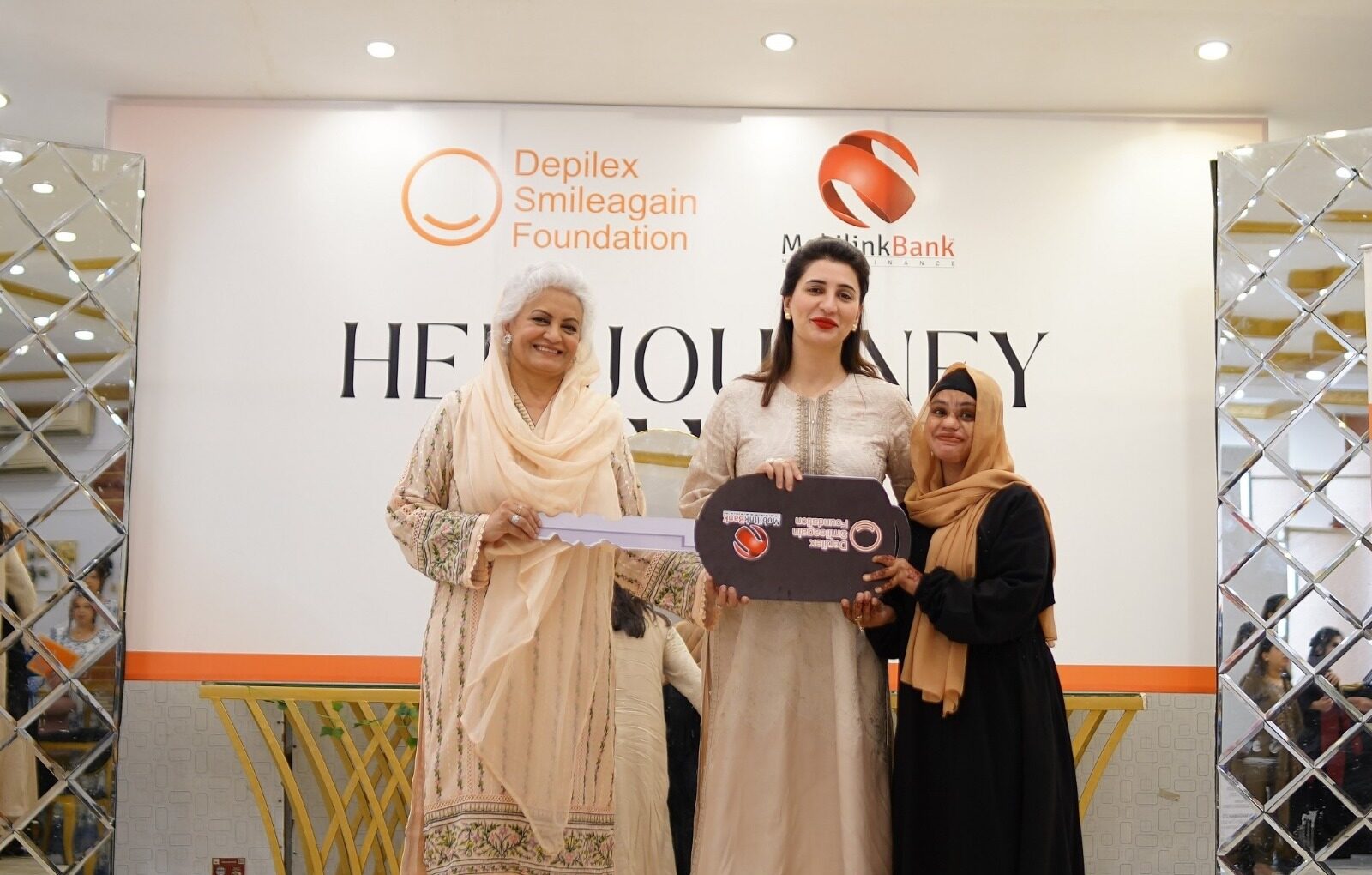 Mobilink Bank, Depilex Smileagain Foundation provide electric scooters to women burn survivors in empowerment initiative