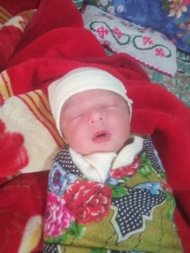 A 17-day-old newborn abducted from Abbottabad hospital nursery as CCTV footage shows a masked woman leaving the facility.