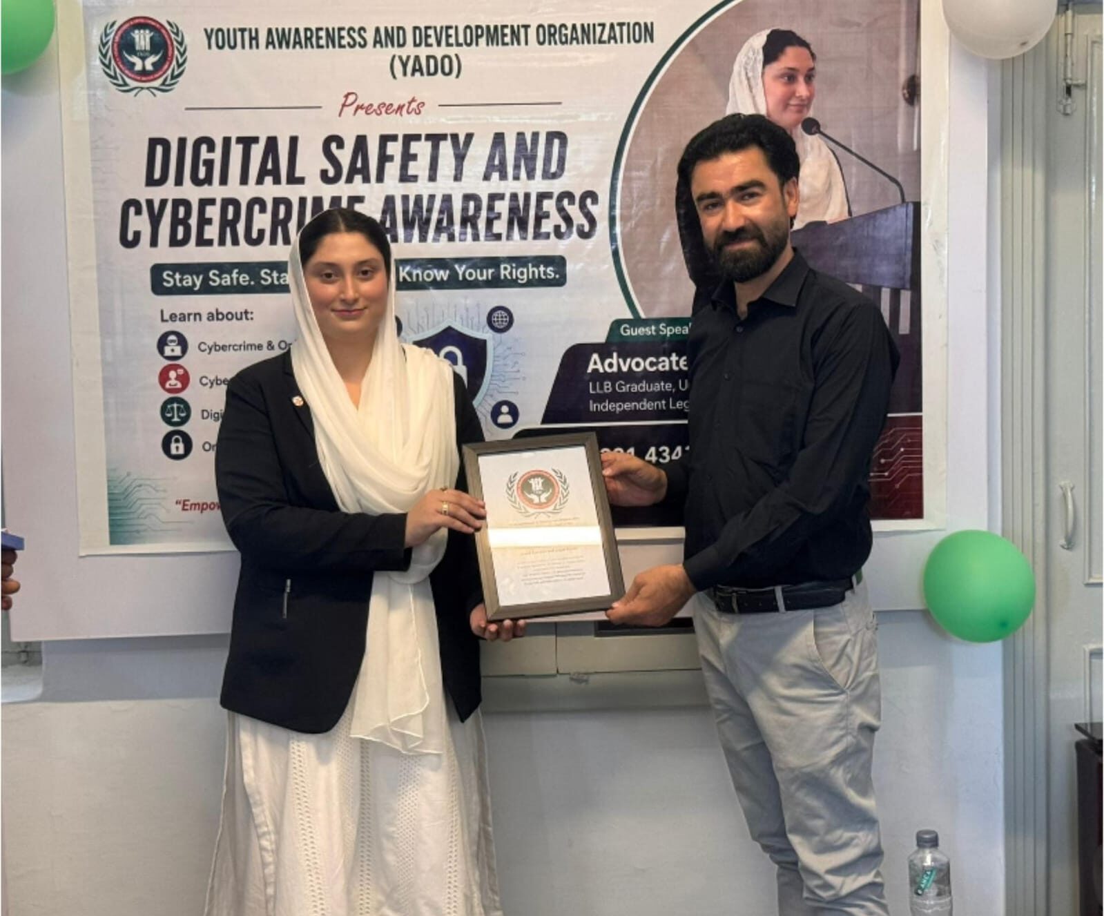 YADO holds cybercrime awareness session for youth from KP and Balochistan
