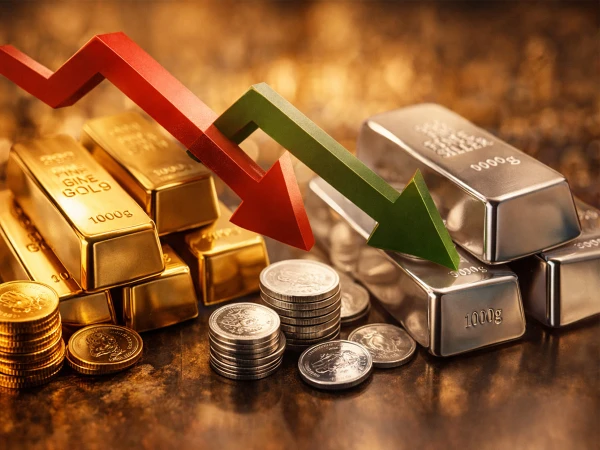 Gold price in Pakistan fell as global bullion rates declined, with 24-karat gold dropping to Rs428,936 per tola.
