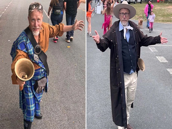 An Australian town crier has set a new global benchmark for vocal power after producing a 122.4-decibel shout