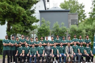 Pakistan Embassy in Belgium hosts a reception for the national hockey team during its Pro Hockey League campaign.
