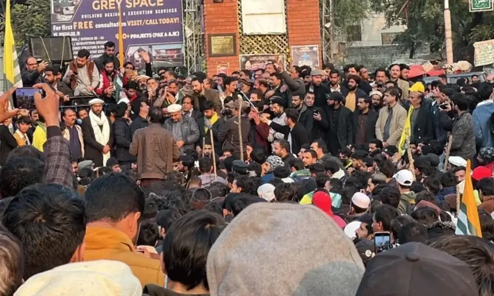 AJK Police Rejects Arrest, Encounter Rumours About Youth Leaving JAAC Protest