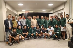 Musadik Malik Invites Belgium Hockey Federation to Send U-21 Team to Pakistan