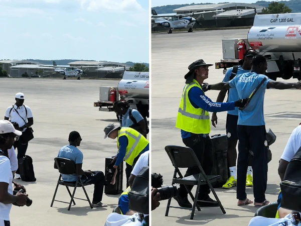 Video of Senegal football team undergoing security screening in US ahead of FIFA World Cup goes viral