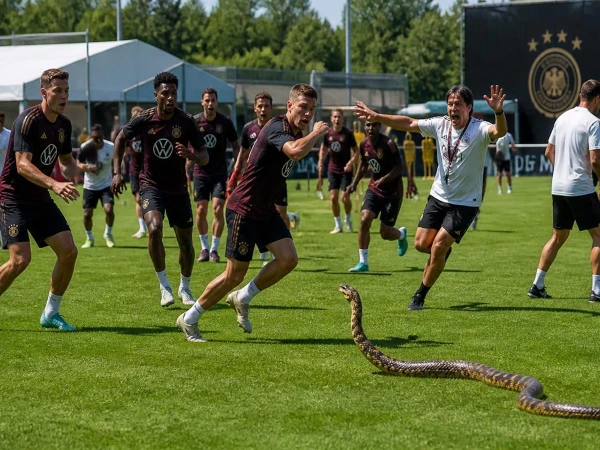 Venomous Snake Spotted At Germany’s World Cup Training Camp