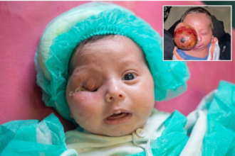 Pakistan reports first documented 285-gram congenital eye tumor in newborn