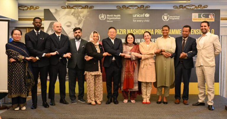 BISP and UN agencies extend Benazir Nashonuma Programme to provide nutrition support to children and women across Pakistan
