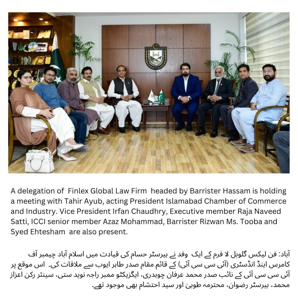 ICCI calls for regulatory reforms to improve Pakistan’s business environment and support investment growth.