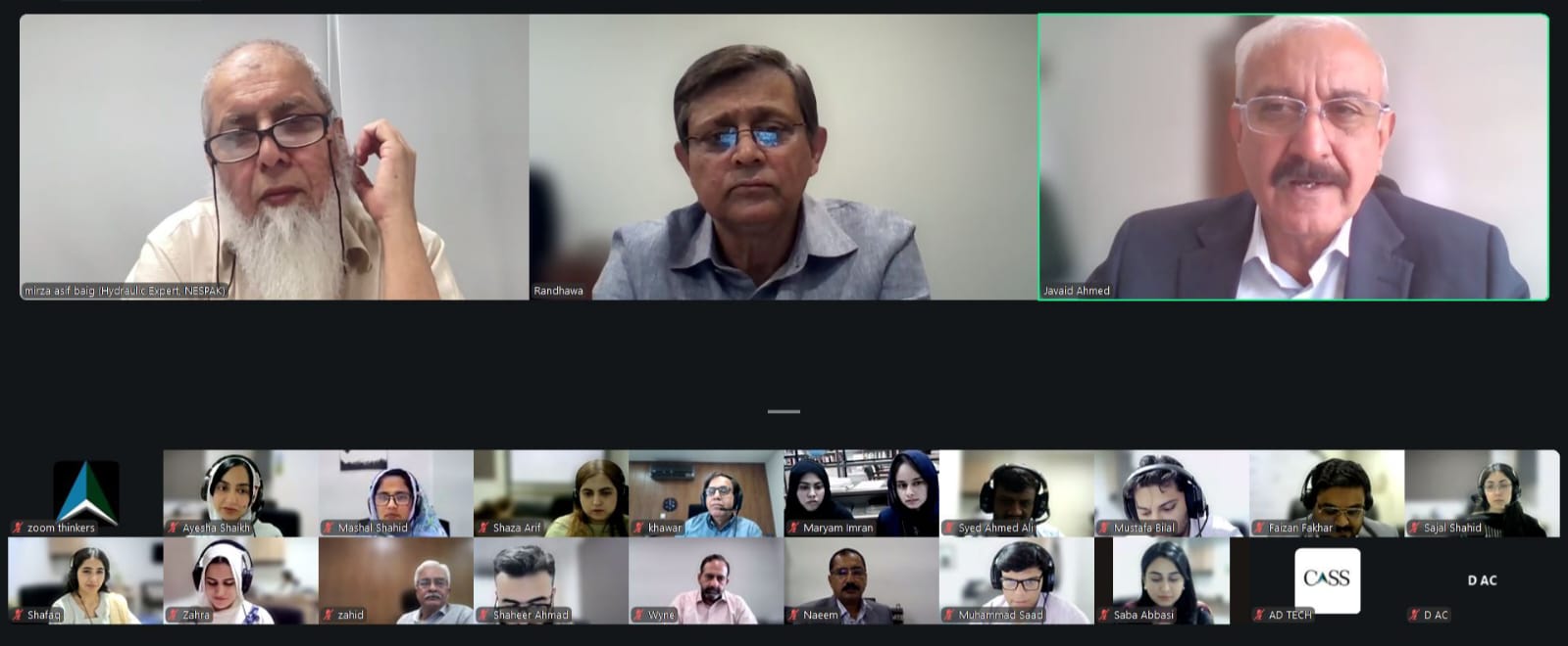 CASS Discusses Future of Indus Waters Treaty Amid Rising Regional Water Challenges
