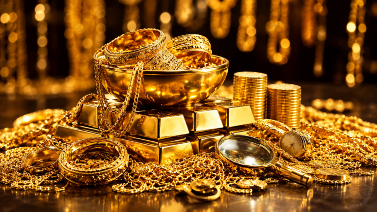 Gold price in Pakistan today, September 21, 2026, falls Rs2,700 per tola to Rs457,536 as international gold rates decline.
