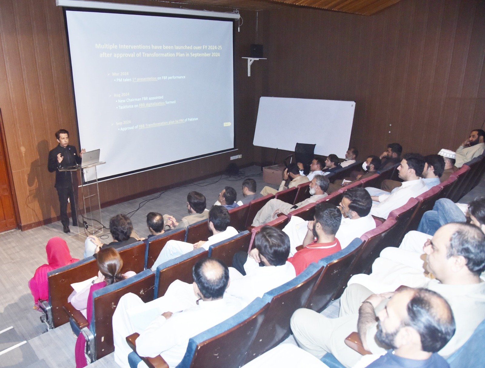 FBR Holds Tax Awareness Session at PNCA to Guide Staff on Return Filing