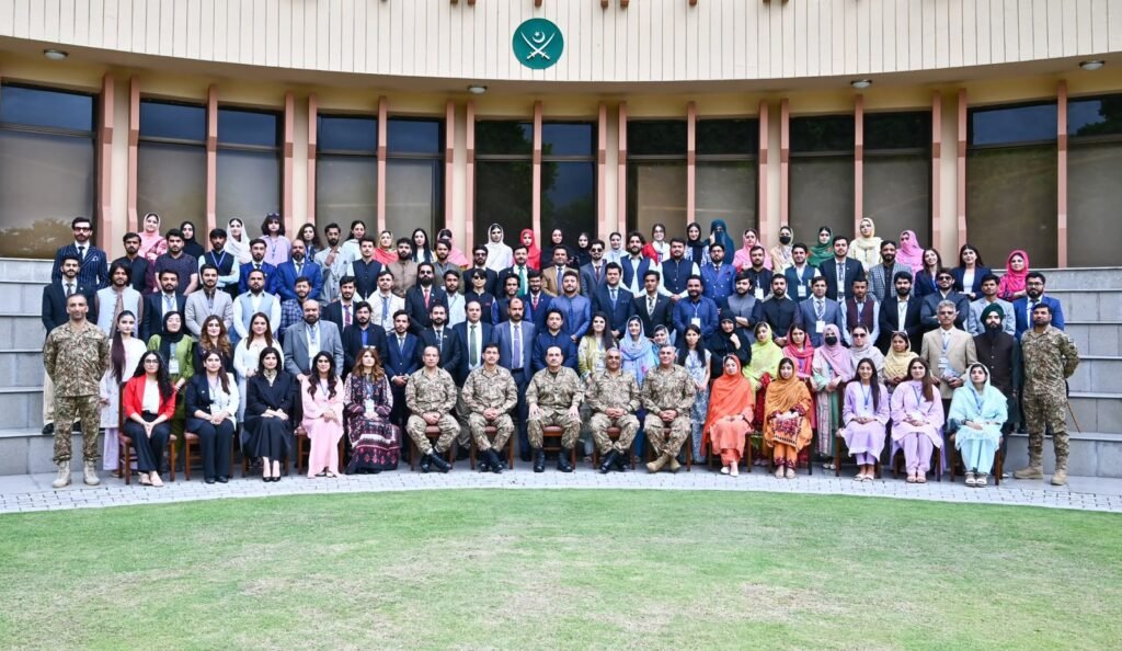 Field Marshal Asim Munir addresses participants of the National Workshop Balochistan at GHQ Rawalpindi.