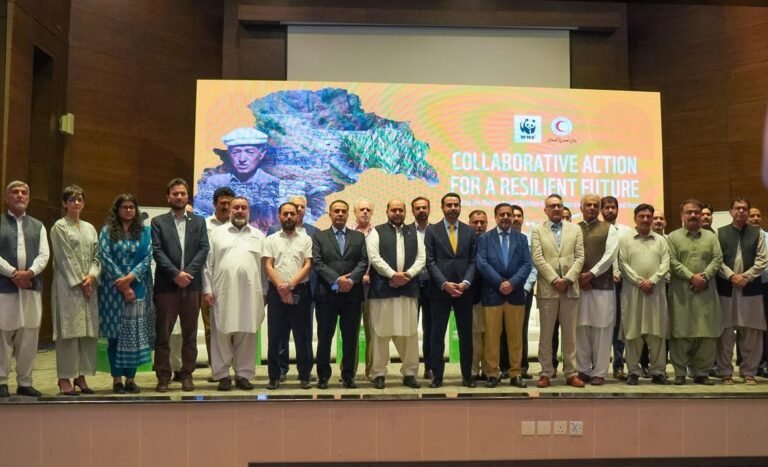 Leaders discuss Nature-based Solutions in Pakistan during a national climate resilience seminar in Islamabad.