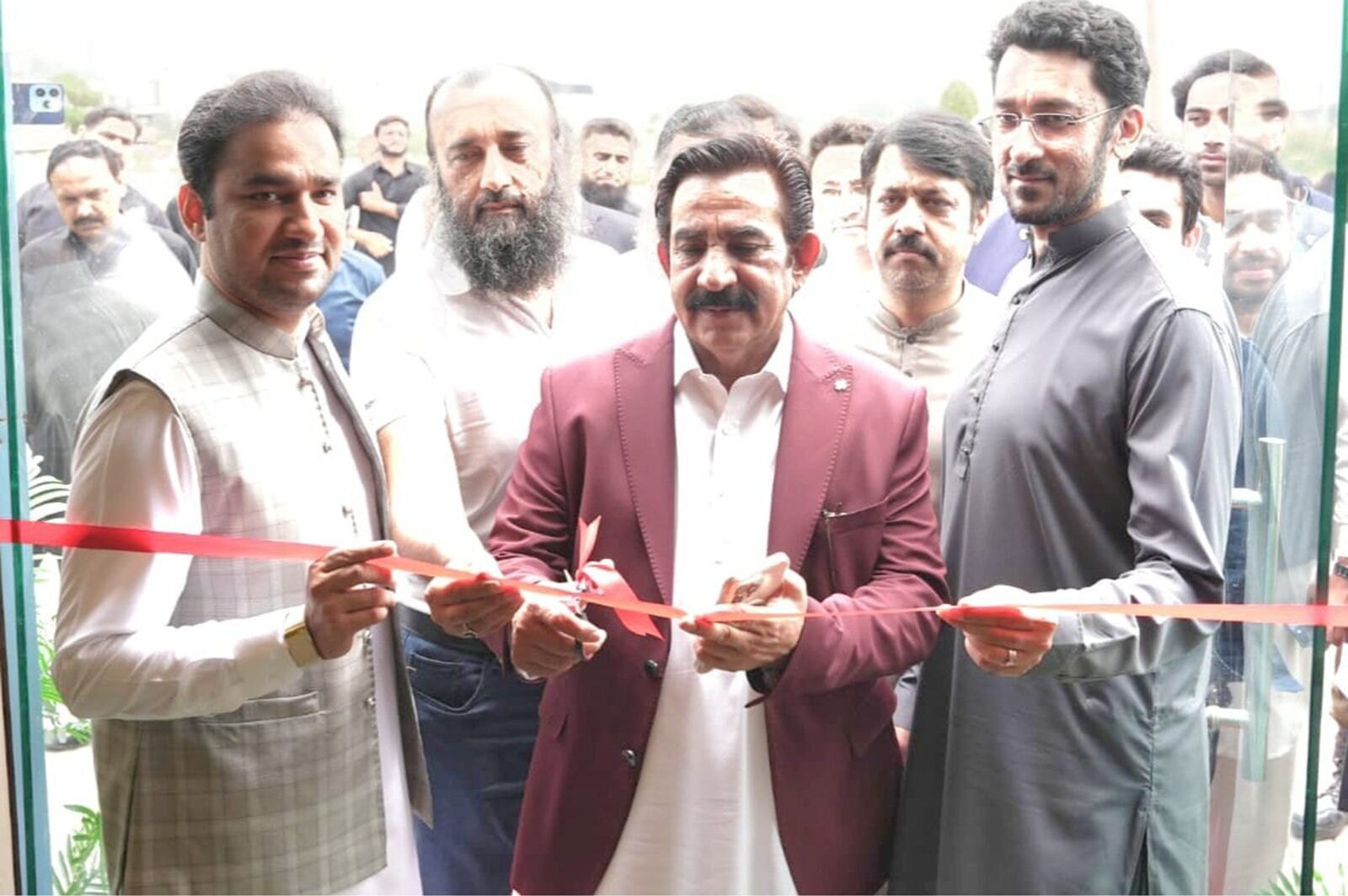 PML-N Leaders Inaugurate New Mosque Near Jati Umra