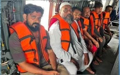 Pakistan Navy Rescues 20 Crew Members From Sinking Cargo Dhow Near Ormara
