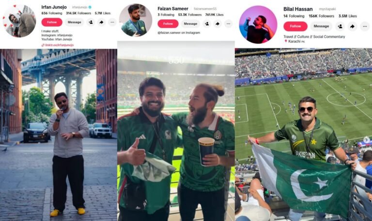 Pakistani creators share the FIFA World Cup 2026 experience from the United States with football fans at home.