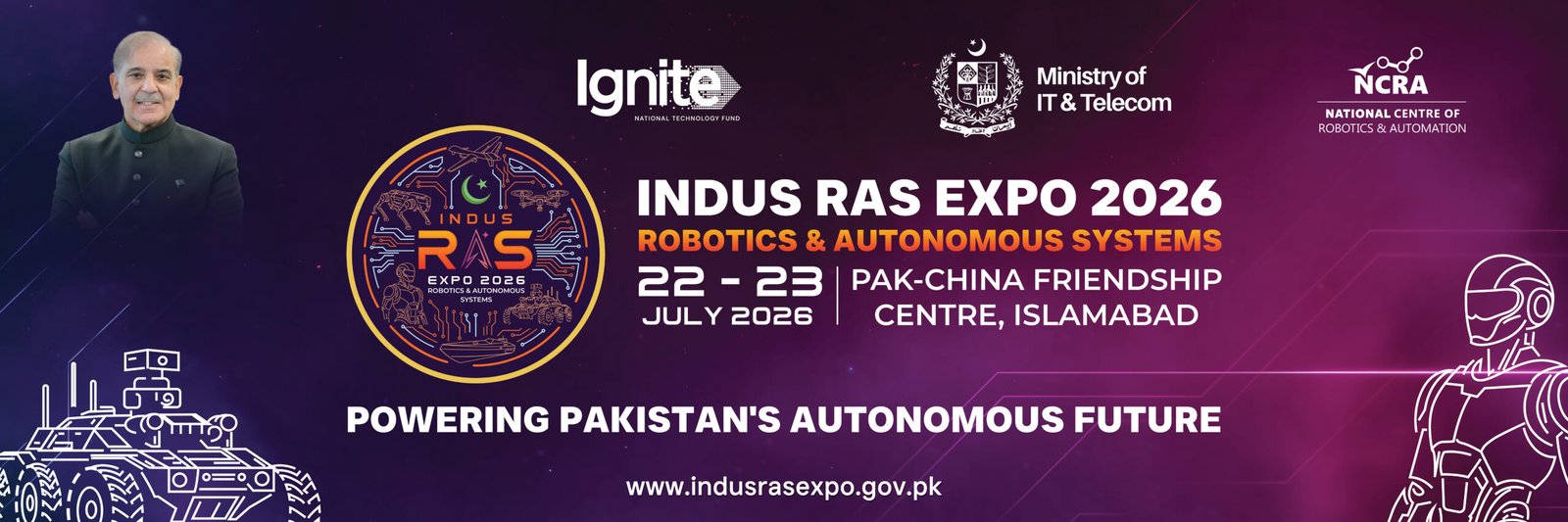 Indus RAS Expo 2026 to Showcase Pakistan’s Robotics and Autonomous Technology