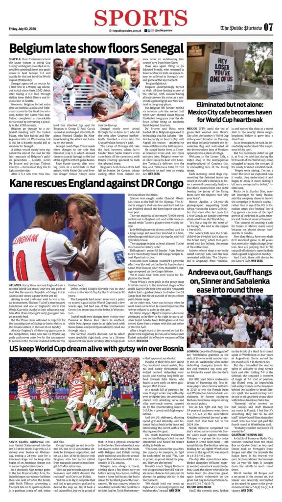 Sports 03-07-2026