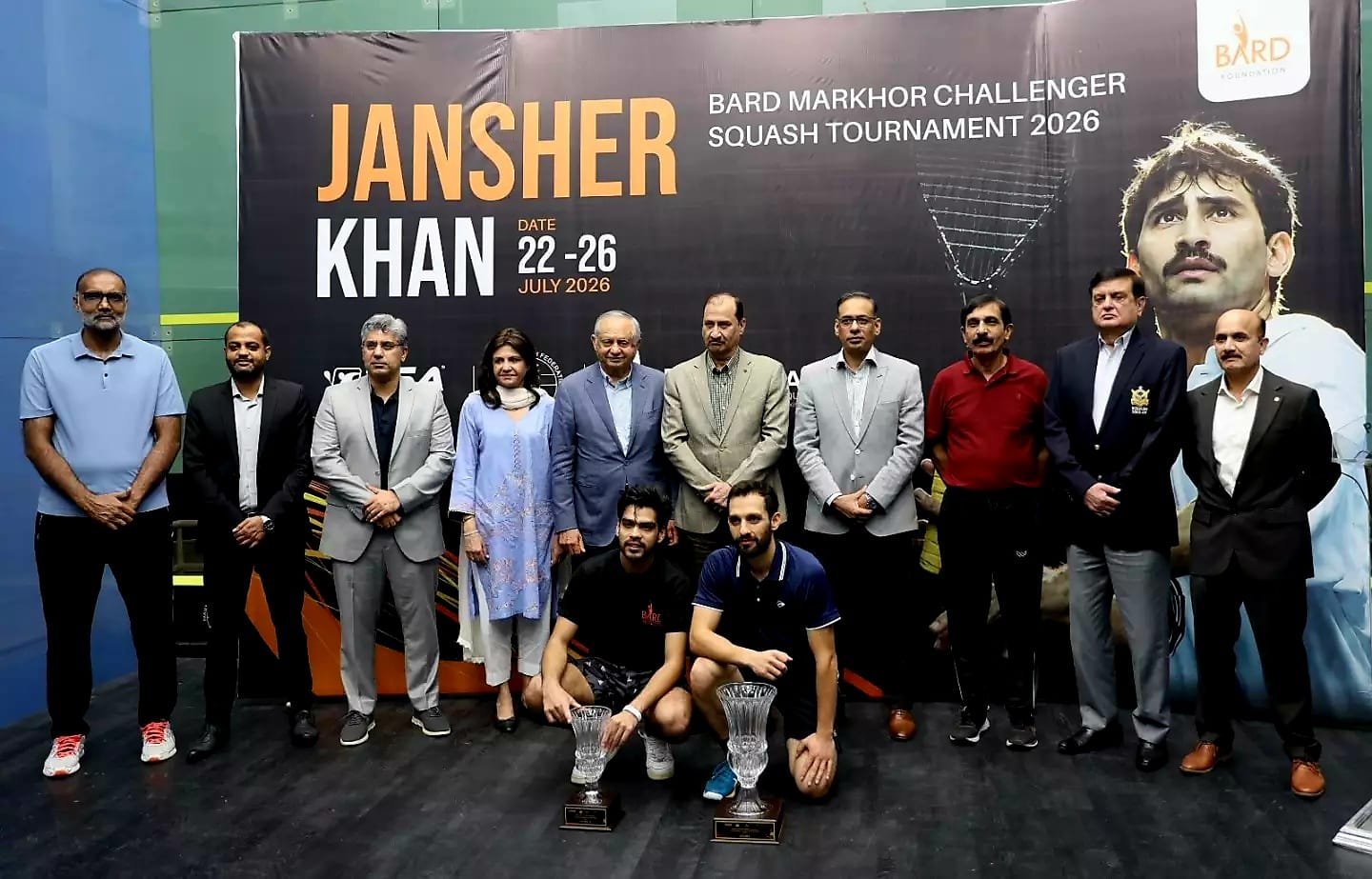 Nasir Iqbal Wins Jansher Khan BARD-Markhor Squash Challenger in Islamabad