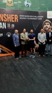 Nasir Iqbal Wins Jansher Khan BARD-Markhor Squash Challenger in Islamabad