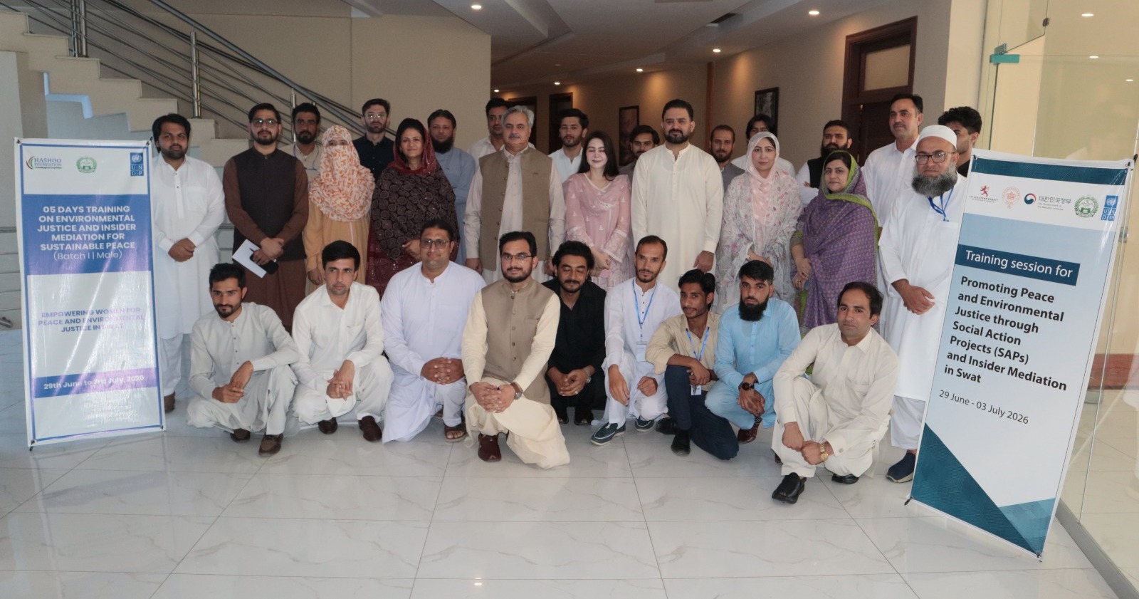 Swat training program concludes to strengthen environmental justice, peacebuilding and women empowerment