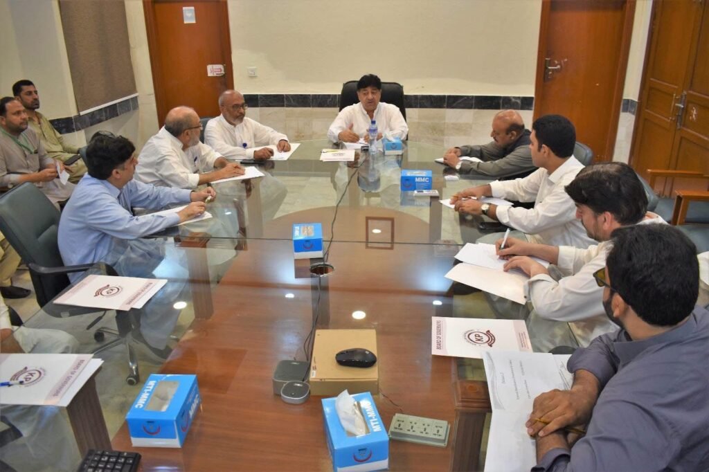 MPA Zahir Shah Toru visited Mardan Medical Complex to review progress on the Shaheed Benazir Bhutto Children Hospital project