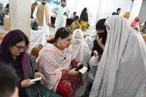 BISP Chairperson Rubina Khalid Promotes Digital Wallets and Free Benazir SIMs During Swat Visit