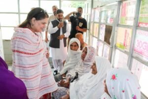BISP Chairperson Rubina Khalid Promotes Digital Wallets and Free Benazir SIMs During Swat Visit