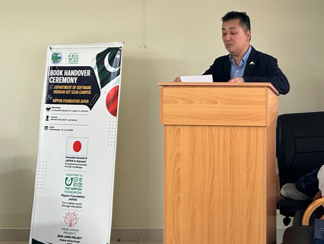 Japan Donates 164 Books to Mehran University Under READ JAPAN Project