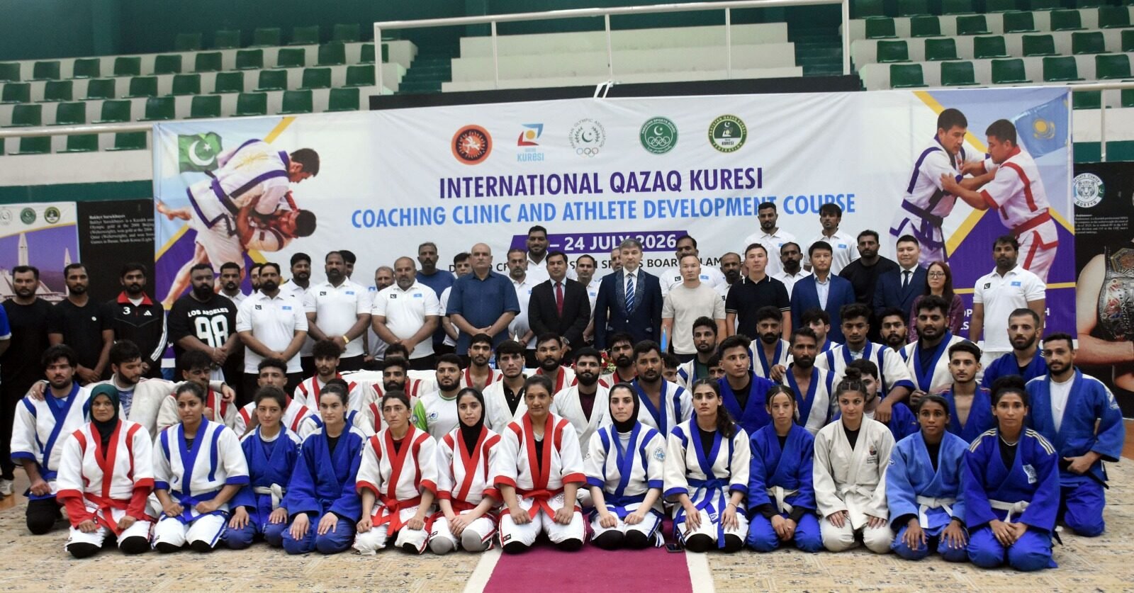 Pakistan, Kazakhstan Team Up to Promote Qazaq Kuresi