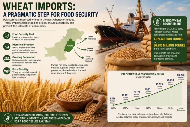 Can Timely Wheat Imports Protect Pakistan From a Food Supply Crisis? Pakistan Wheat Imports, Food Security Pakistan, Wheat Policy, Punjab Wheat Supply, Wheat Production, Flour Prices, Agriculture Pakistan