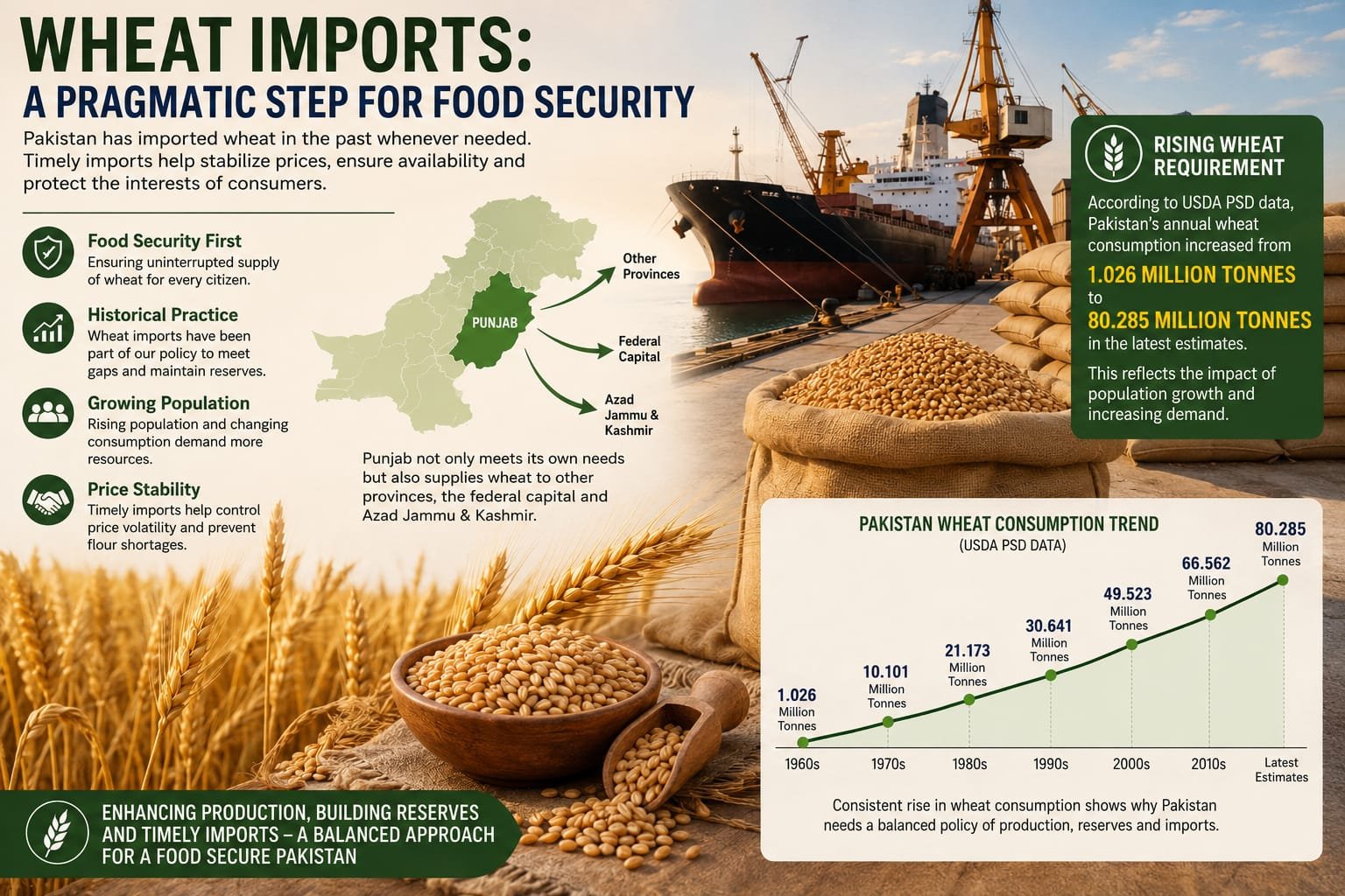 Can Timely Wheat Imports Protect Pakistan From a Food Supply Crisis?