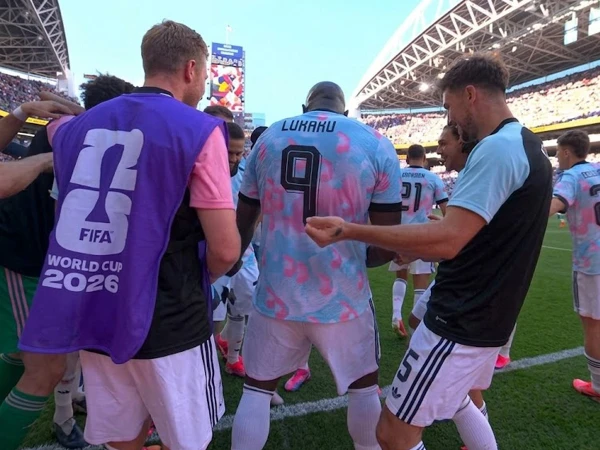 Belgium's FIFA Triumph Turns Political as Trump Dance Goes Viral Belgium celebrates after defeating the United States in the FIFA World Cup Round of 16 following the Balogun suspension controversy.