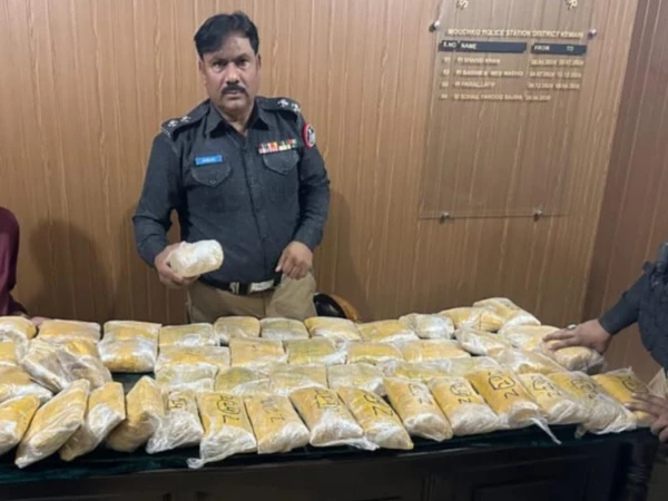 Karachi Police Bust 66kg Hashish Smuggling Bid