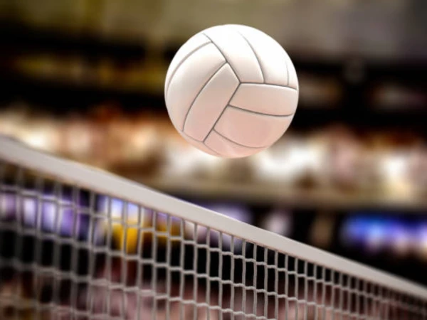 Pakistan's volleyball team celebrates after defeating Bangladesh to win the 2026 CAVA Central Asian Volleyball Championship in Islamabad.