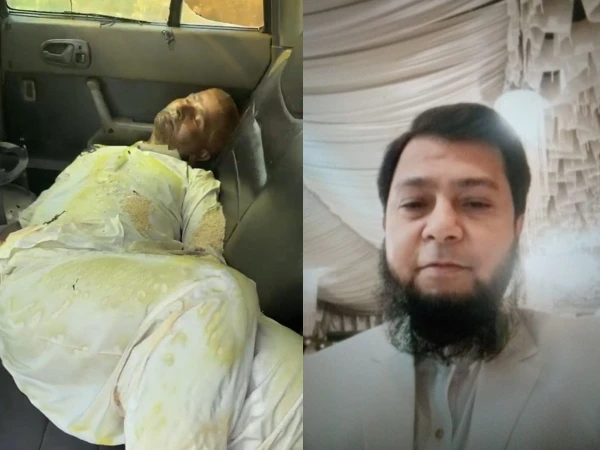 Karachi police investigating a burnt vehicle in Surjani Town where a man allegedly staged his death by killing another person.