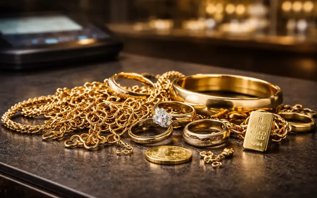 Gold price in Pakistan falls by Rs3,800 per tola on July 13, 2026, as international bullion rates decline