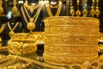 Gold prices increased in Pakistan after gains in the international bullion market.