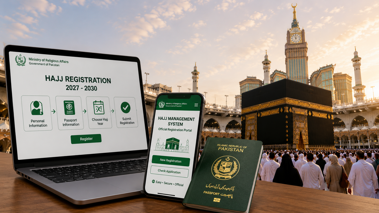 Over 340,000 Pakistanis Register Online for Hajj 2027–2030