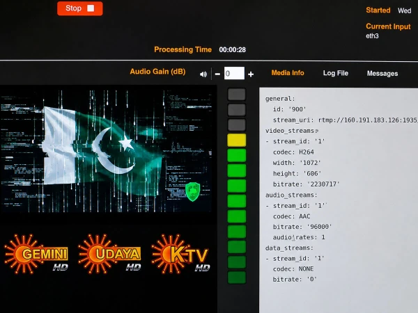 Pakistani flag appears on Indian TV screens after Sun TV Network hack