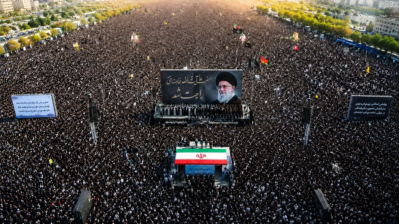 Iran Claims 43 Million People Attended Ali Khamenei’s Funeral Processions