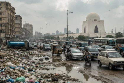 Karachi ranked 170th out of 173 cities in the latest EIU livability index, prompting criticism from MQM over urban infrastructure and public services.