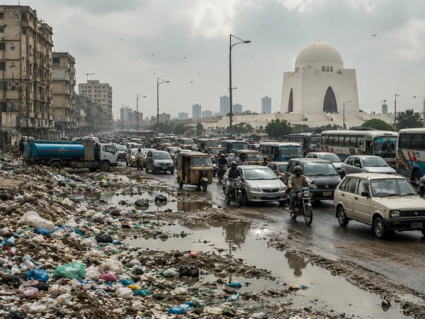 Karachi Ranked Among World's Least Livable Cities, MQM Criticises Karachi ranked 170th out of 173 cities in the latest EIU livability index, prompting criticism from MQM over urban infrastructure and public services.