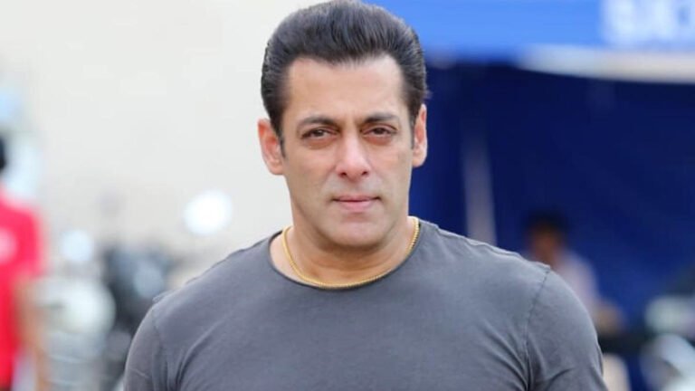 Bollywood actor Salman Khan during a public appearance.