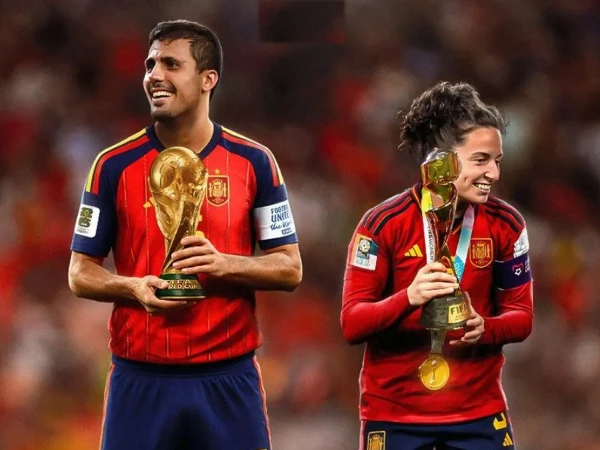 Spain Make History by Holding Men’s and Women’s FIFA World Cup Titles Spain players celebrate after winning the FIFA World Cup 2026 final, making Spain the first nation to hold both men's and women's FIFA World Cup titles.