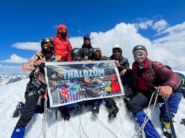 KP Mountaineering Team Summits 6,050-Metre Thalo Zom Peak