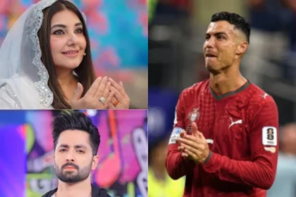 Danish Taimoor and Javeria Saud shared emotional tributes to Cristiano Ronaldo on Instagram.