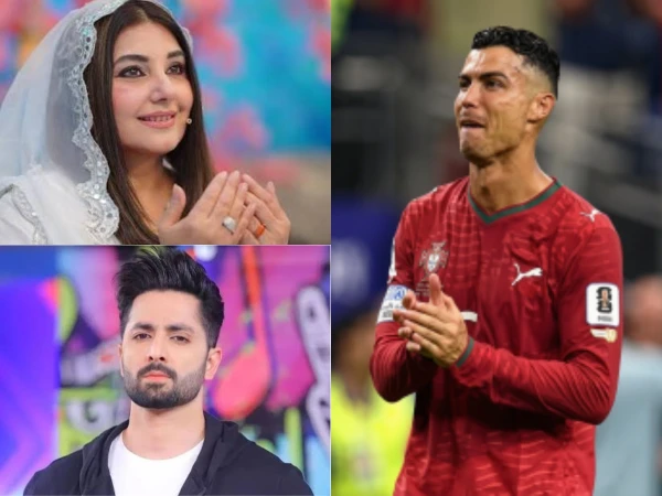 Danish Taimoor and Javeria Saud Pay Emotional Tribute to Cristiano Ronaldo Danish Taimoor and Javeria Saud shared emotional tributes to Cristiano Ronaldo on Instagram.